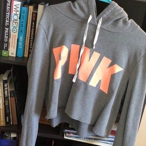 Victoria’s Secret Pink Cropped Hoodie